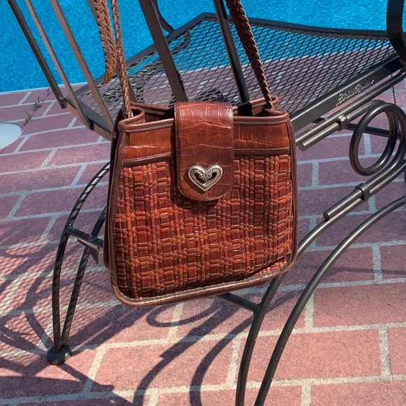 Vintage Brighton woven leather bag - Picture 2 of 6